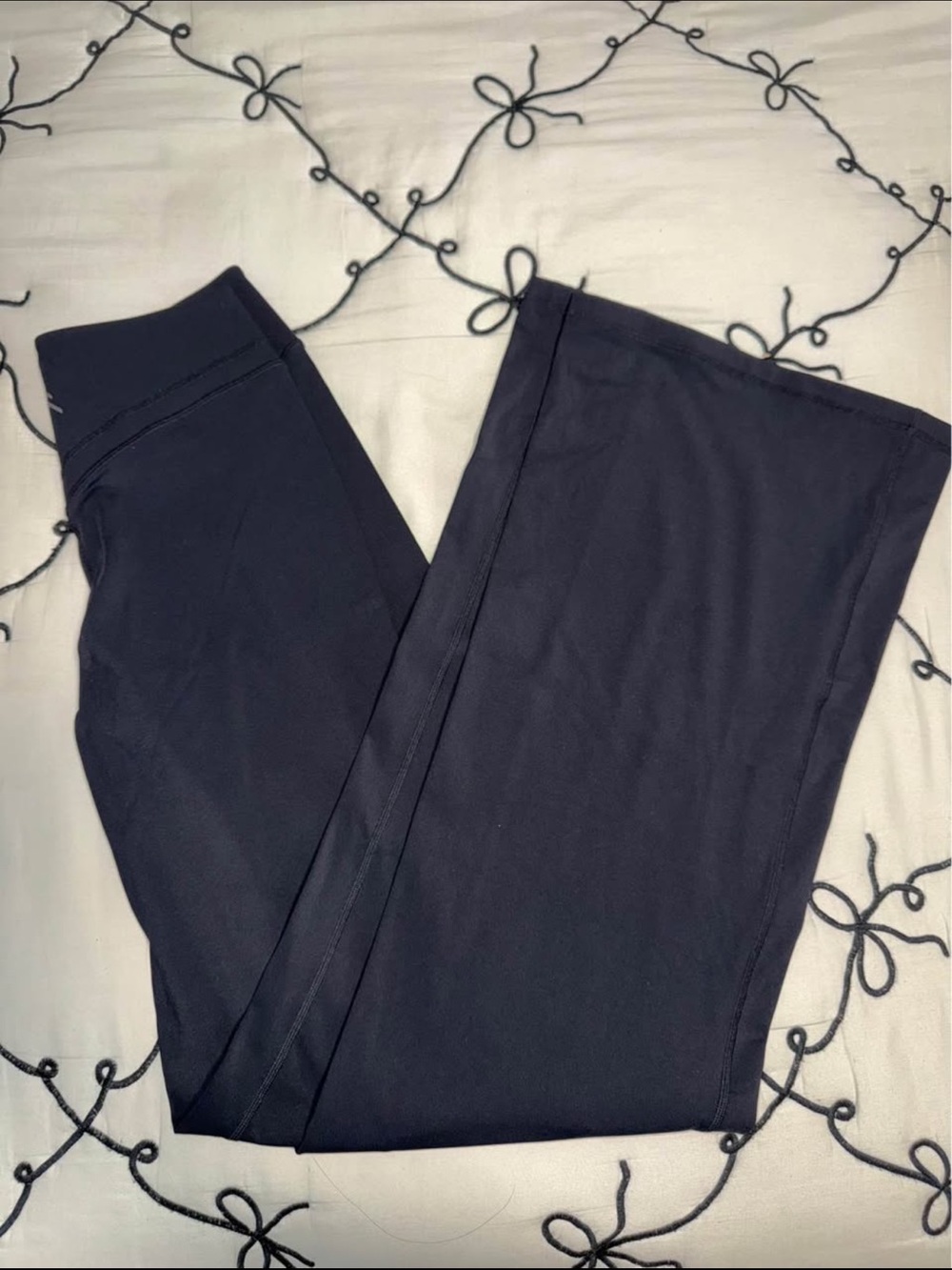Oner Active Wide-Leg Ponte Pants in black